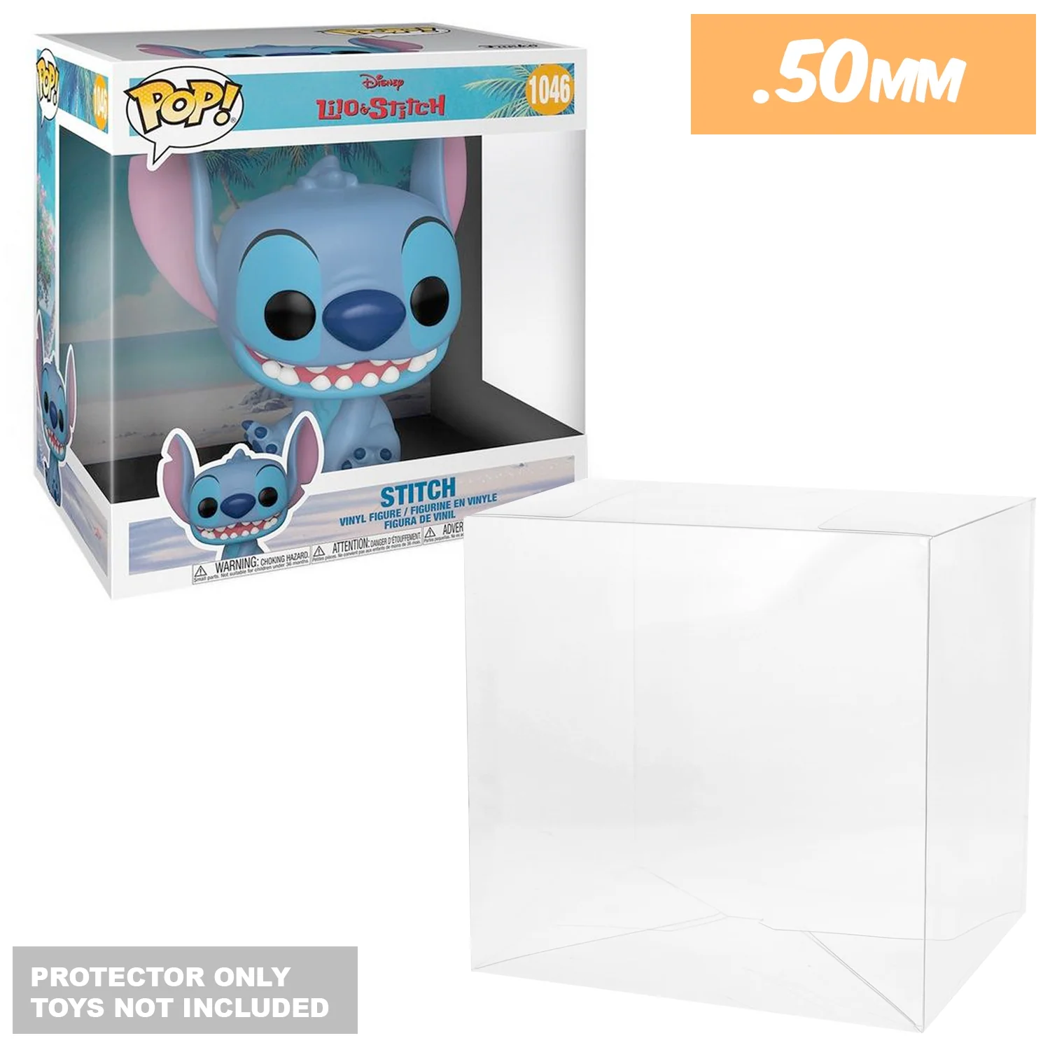 10 INCH WIDE Pop Protectors for GIANT Funko (0.50mm thick) 12.875h x 12w x 8.25d - Image 10