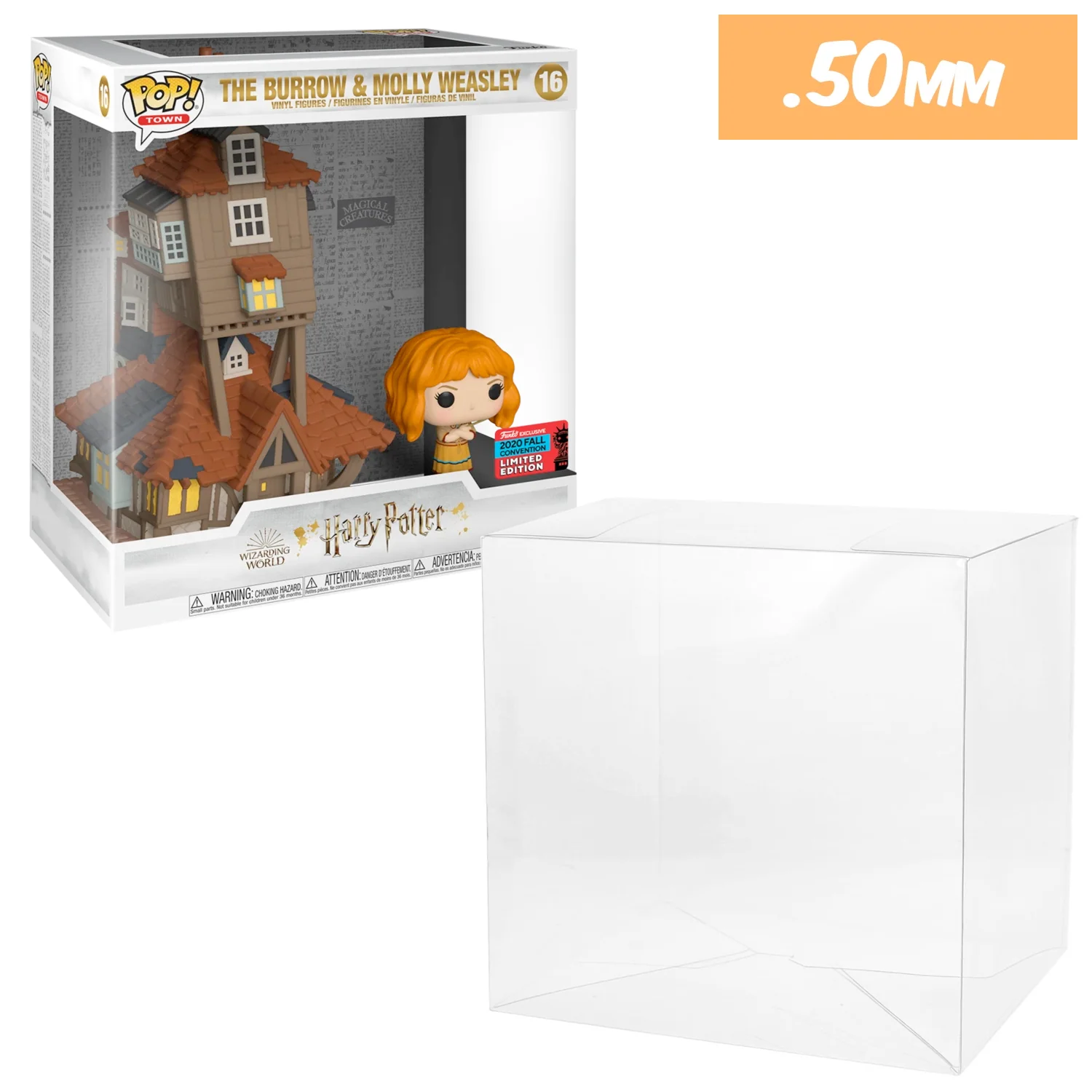 10 INCH WIDE Pop Protectors for GIANT Funko (0.50mm thick) 12.875h x 12w x 8.25d - Image 11