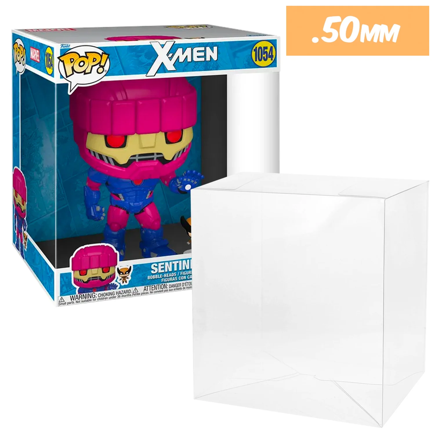 10 INCH WIDE Pop Protectors for GIANT Funko (0.50mm thick) 12.875h x 12w x 8.25d - Image 5