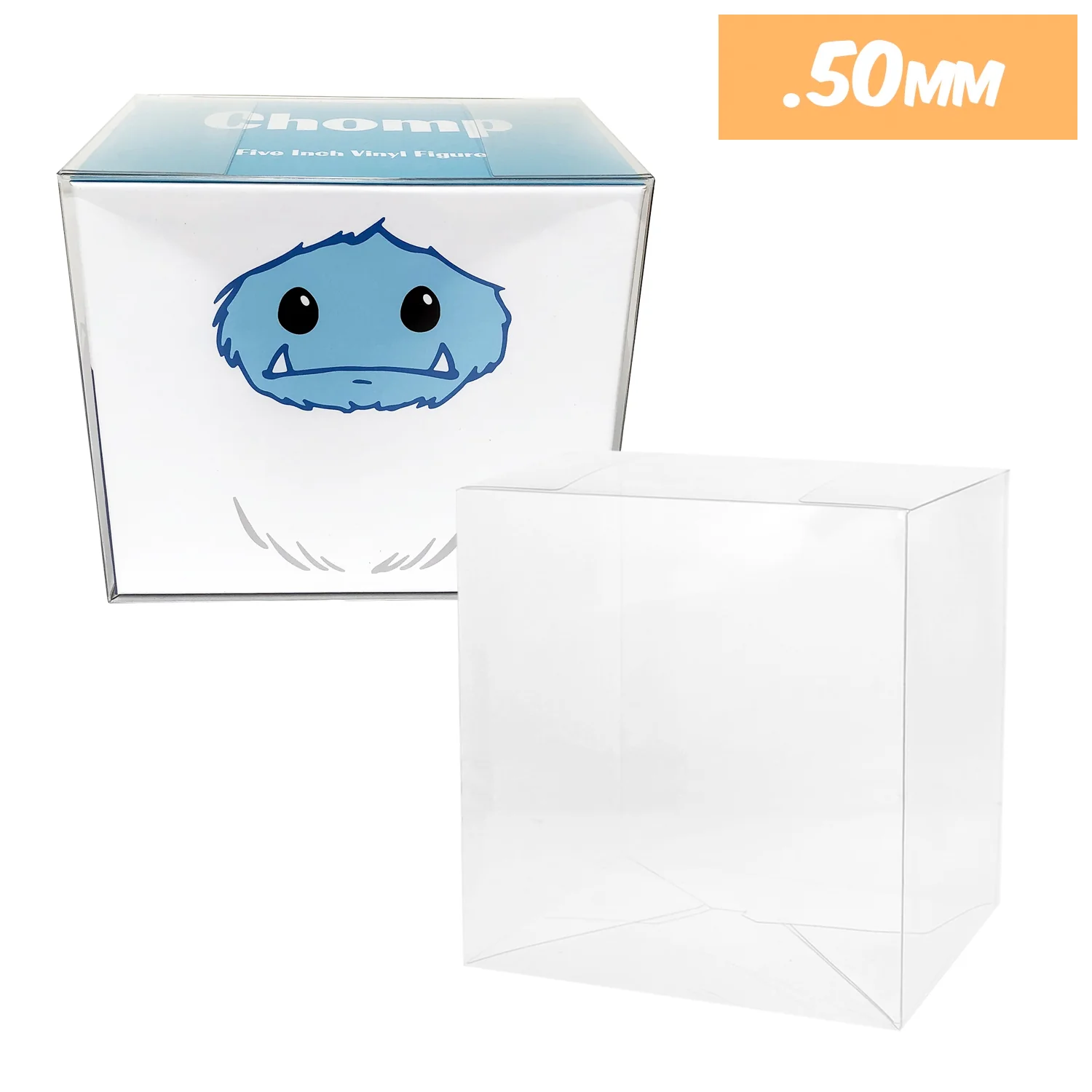 CHOMP CLASSIC Protectors for Abominable Toys Vinyl Collectible Figures (0.50mm thick) 6.5h x 7w x 4.25d - Image 16