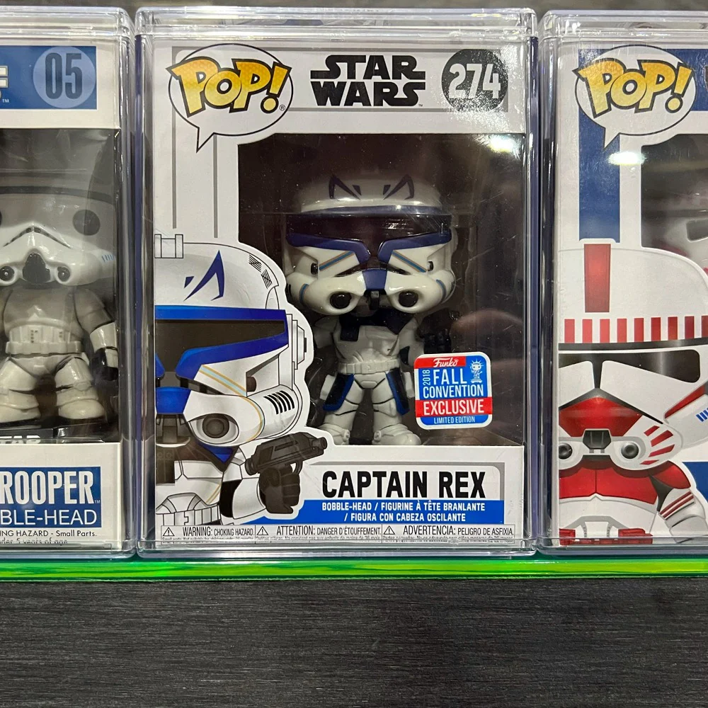 Custom Acrylic Wall Mount Display for Designer Toys (Single LONG Brushed Base with Colored Top) 2h x 15.25w x 4.5d - Image 5