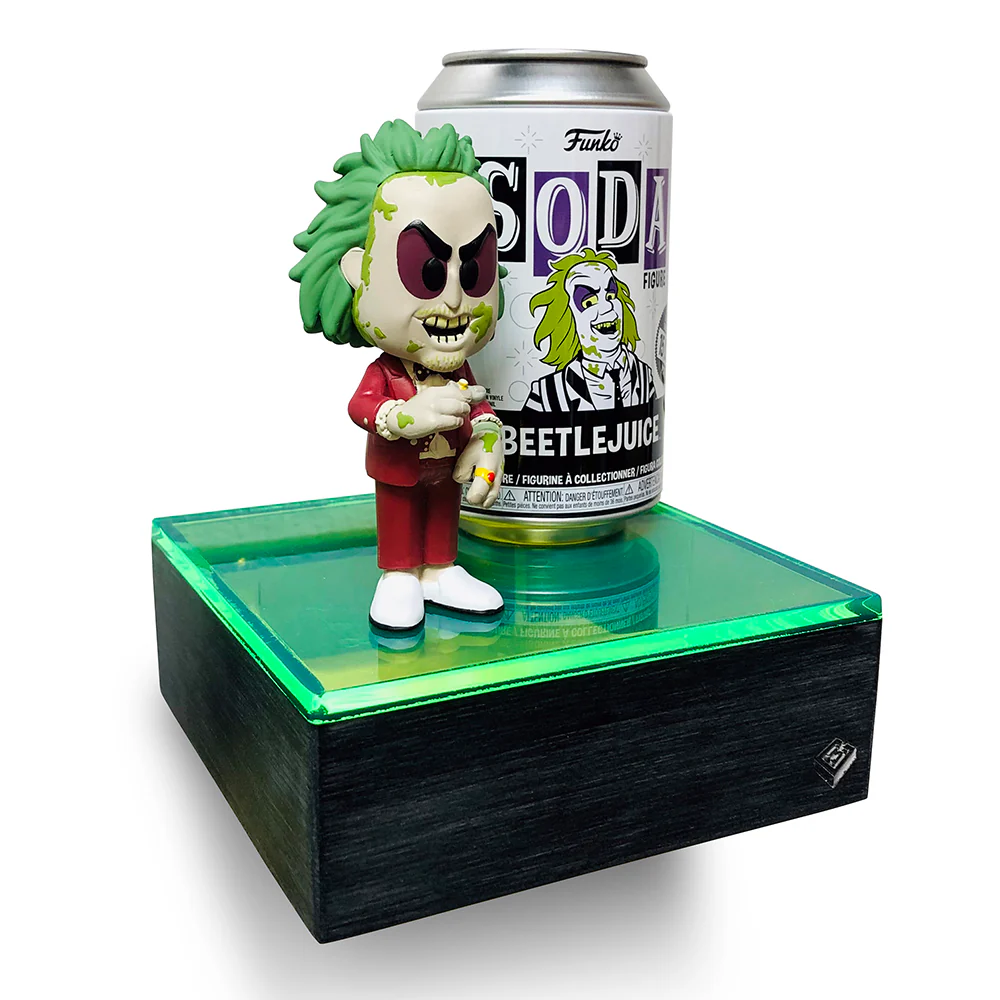 Custom Acrylic Wall Mount Display for Designer Toys (Single LARGE Brushed Base with Colored Top) 2h x 5.5w x 5.5d - Image 11