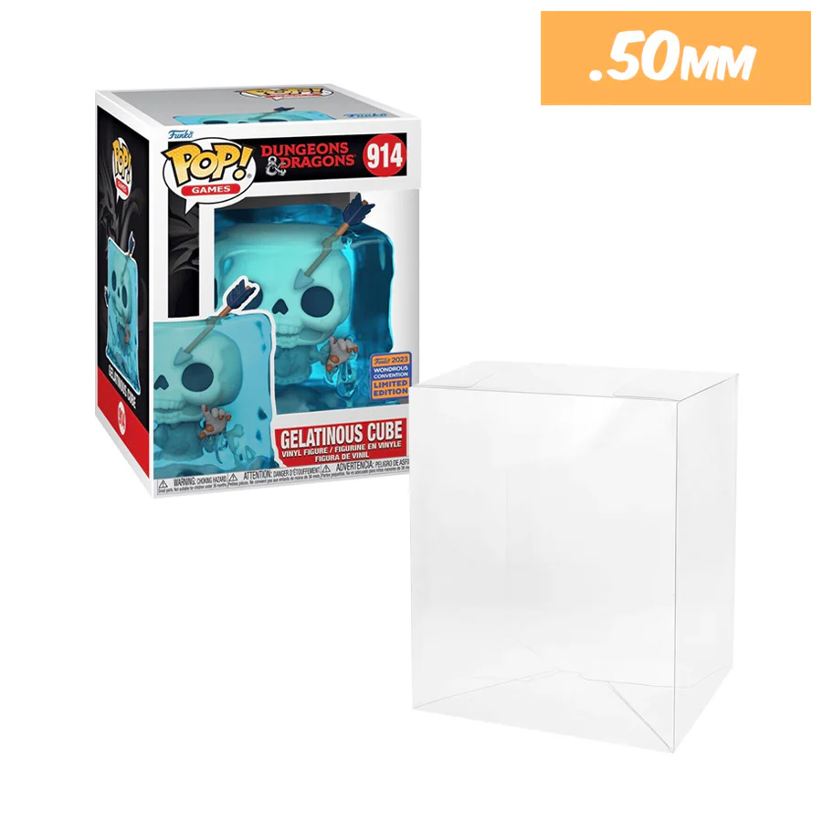 GON FREECSS Pop Protectors for Funko (0.50mm thick, UV & Scratch Resistant) 6.25h x 4.5w x 4.5d - Image 12