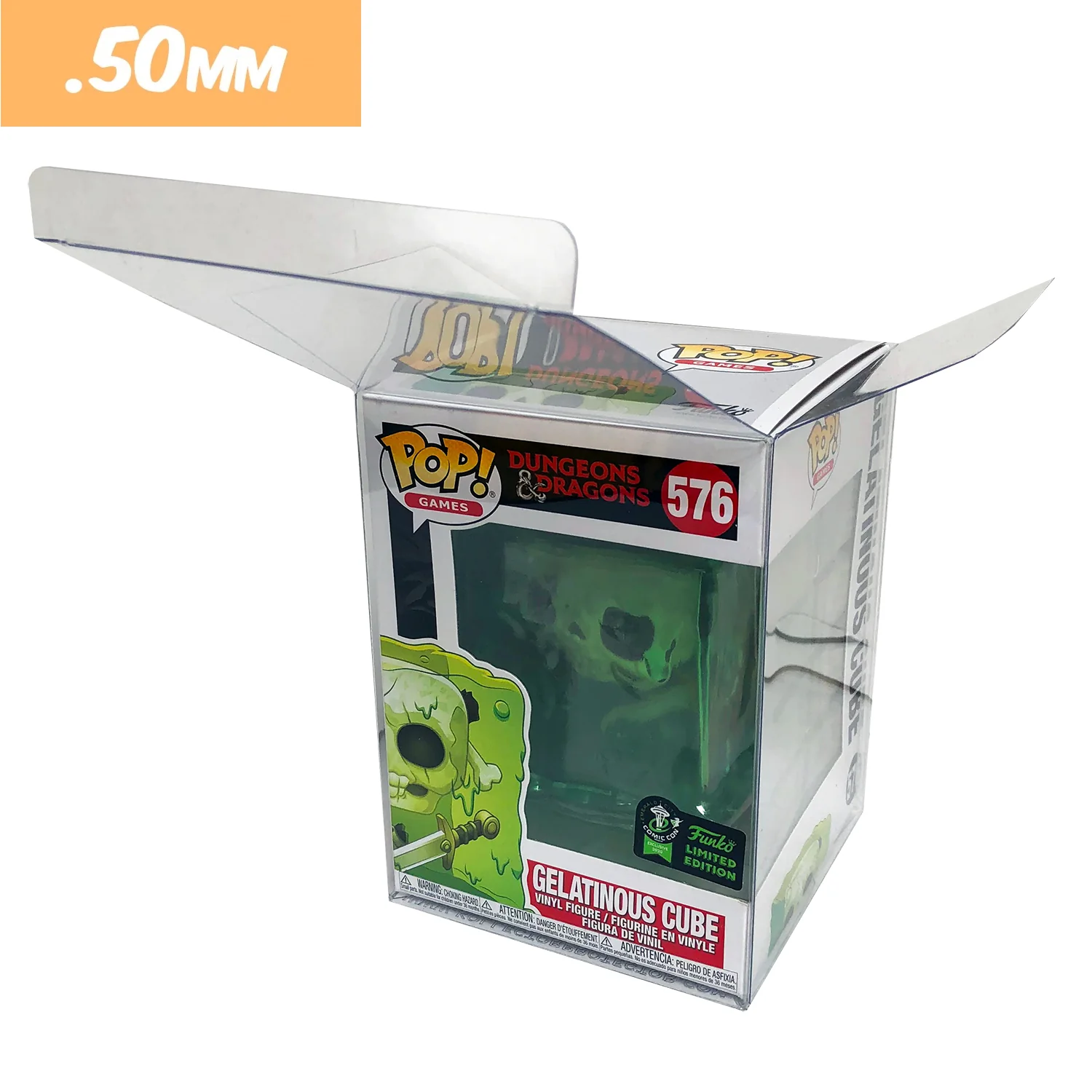 GON FREECSS Pop Protectors for Funko (0.50mm thick, UV & Scratch Resistant) 6.25h x 4.5w x 4.5d - Image 7