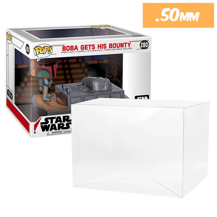 POP MOVIE MOMENTS Pop Protectors for Funko (0.50mm thick, UV & Scratch Resistant) 7.5h x 10w x 5.75d - Image 10