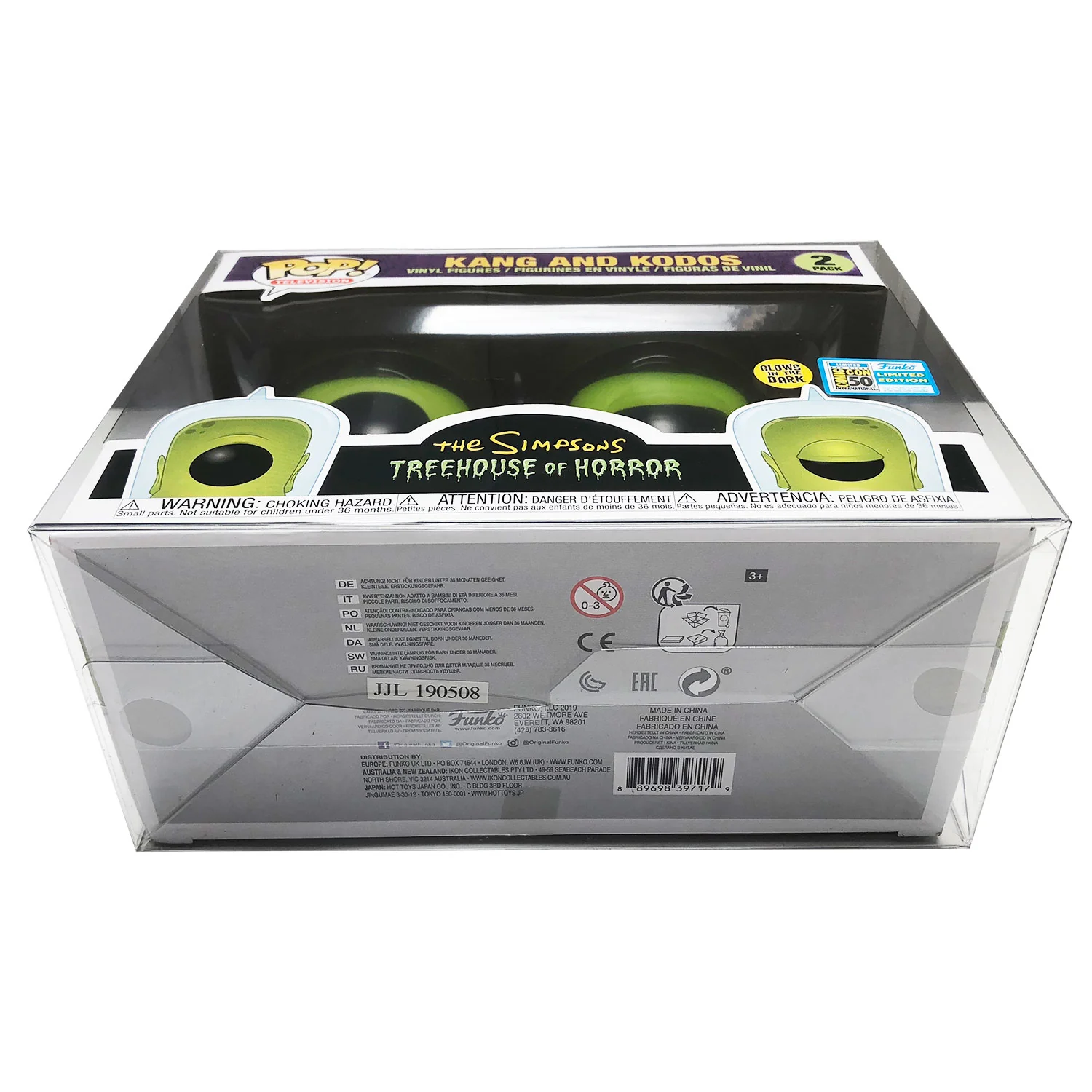 2 PACK KANG & KODOS Pop Protectors for Funko (0.50mm thick, UV & Scratch Resistant) 6.75h x 8.75w x 4d - Image 10