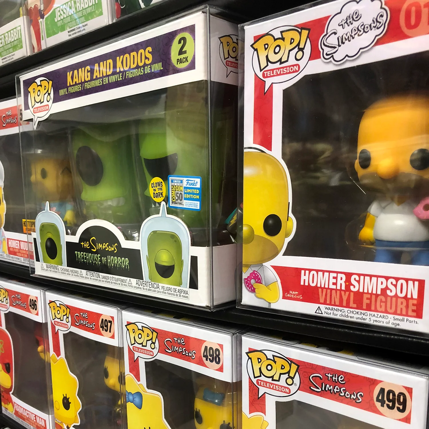 2 PACK KANG & KODOS Pop Protectors for Funko (0.50mm thick, UV & Scratch Resistant) 6.75h x 8.75w x 4d - Image 12