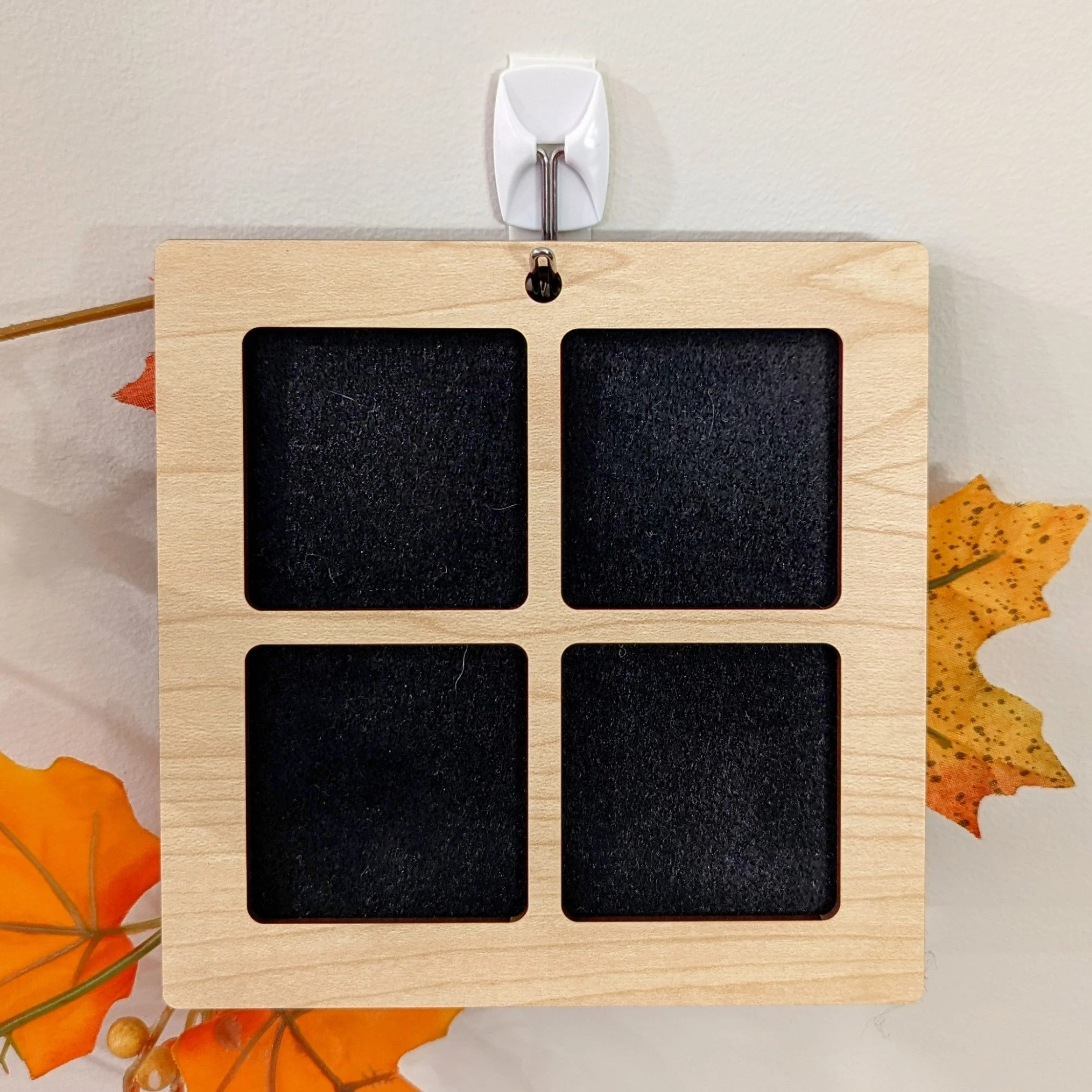 Enamel Pin Display (2" wide x 2" high Slots) Fits Standard Pins (Choose Color and Size) - Image 14