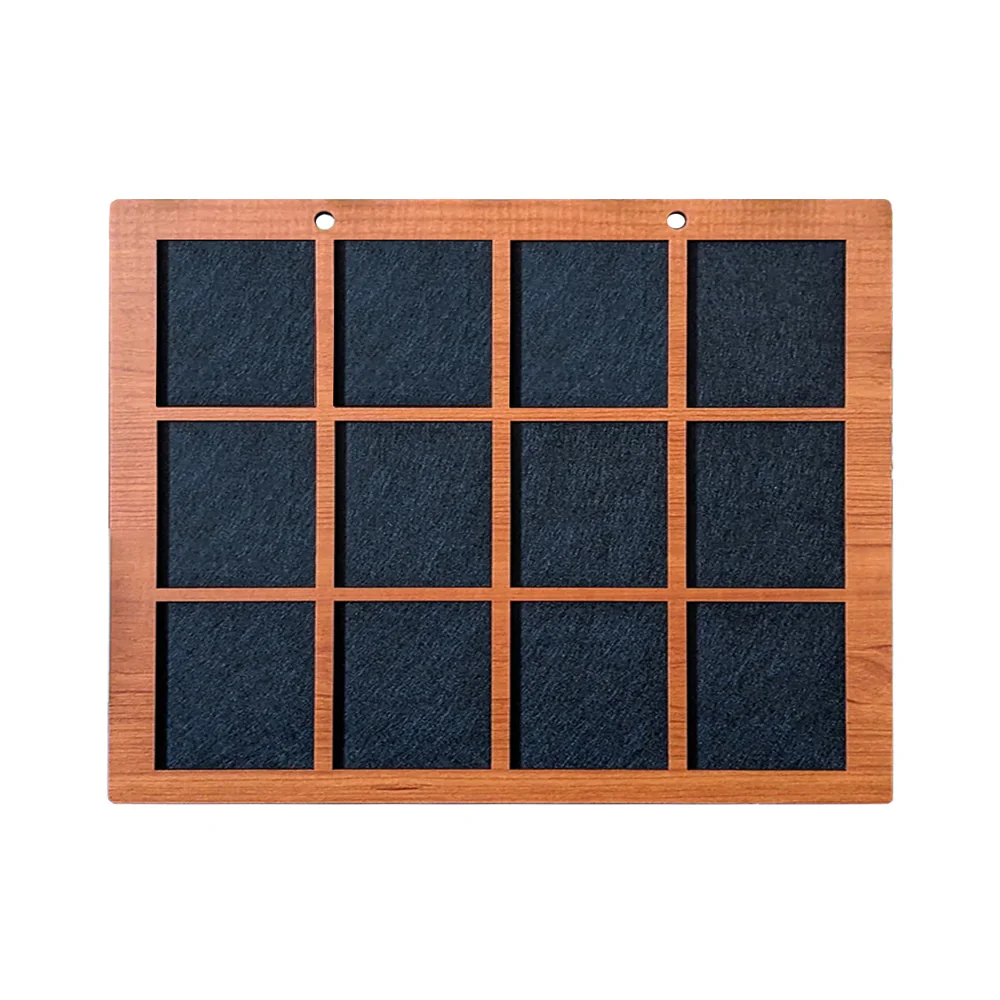 Enamel Pin Display (2" wide x 2" high Slots) Fits Standard Pins (Choose Color and Size) - Image 9