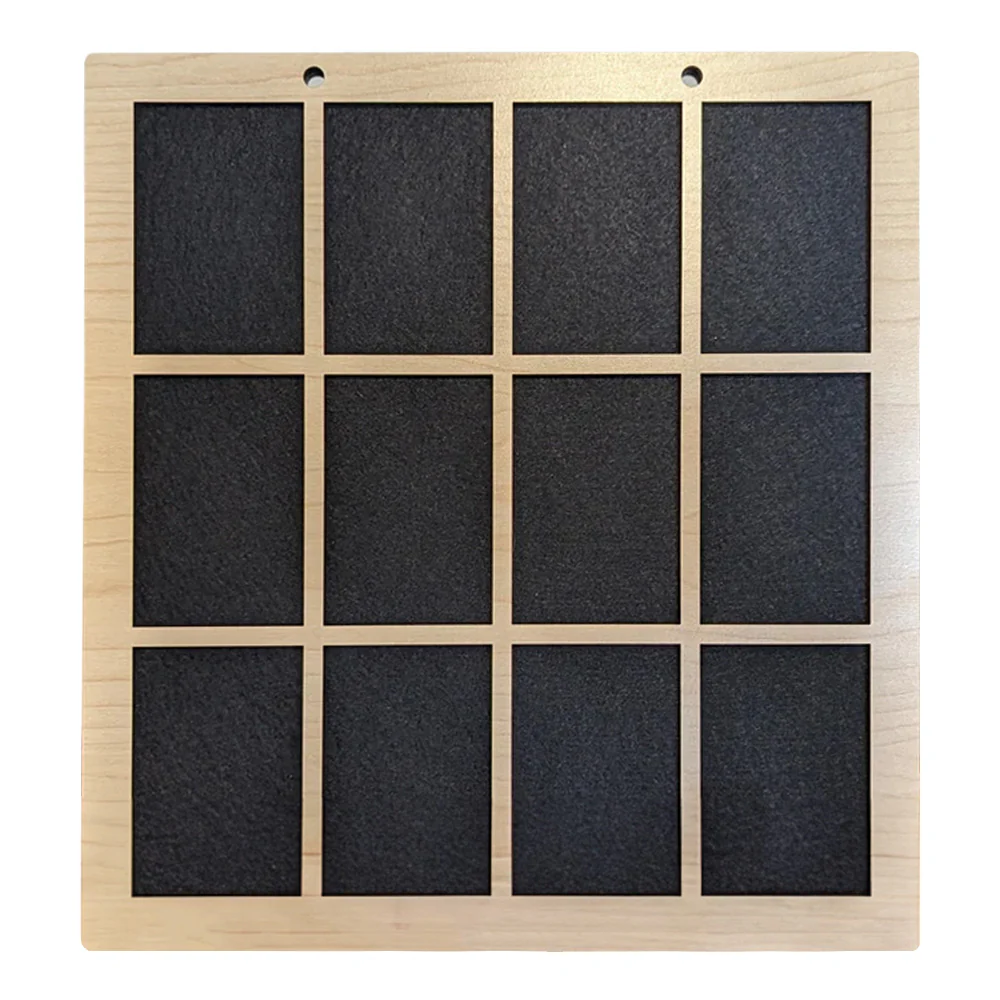 Enamel Pin Display (2" wide x 3" high Slots) Fits Standard Pins and Card Backings (Choose Color and Size) - Image 5