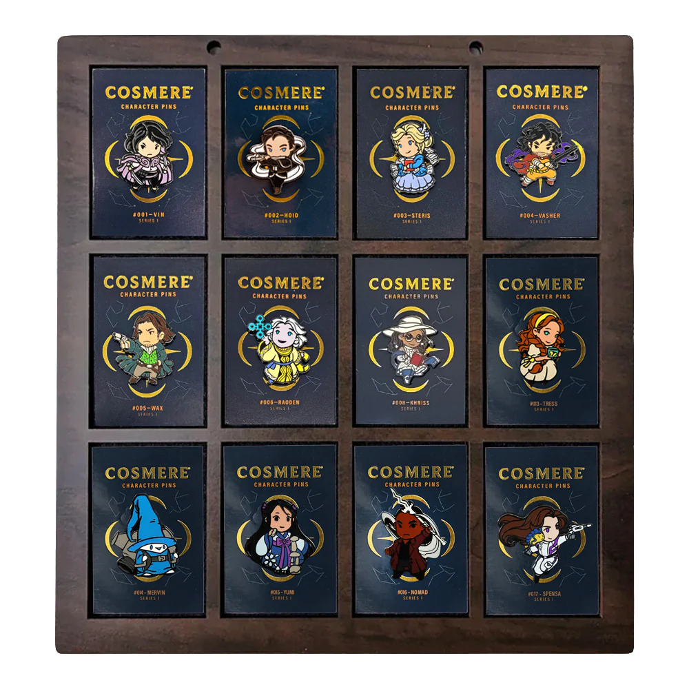 Enamel Pin Display (2" wide x 3" high Slots) Fits Standard Pins and Card Backings (Choose Color and Size) - Image 8