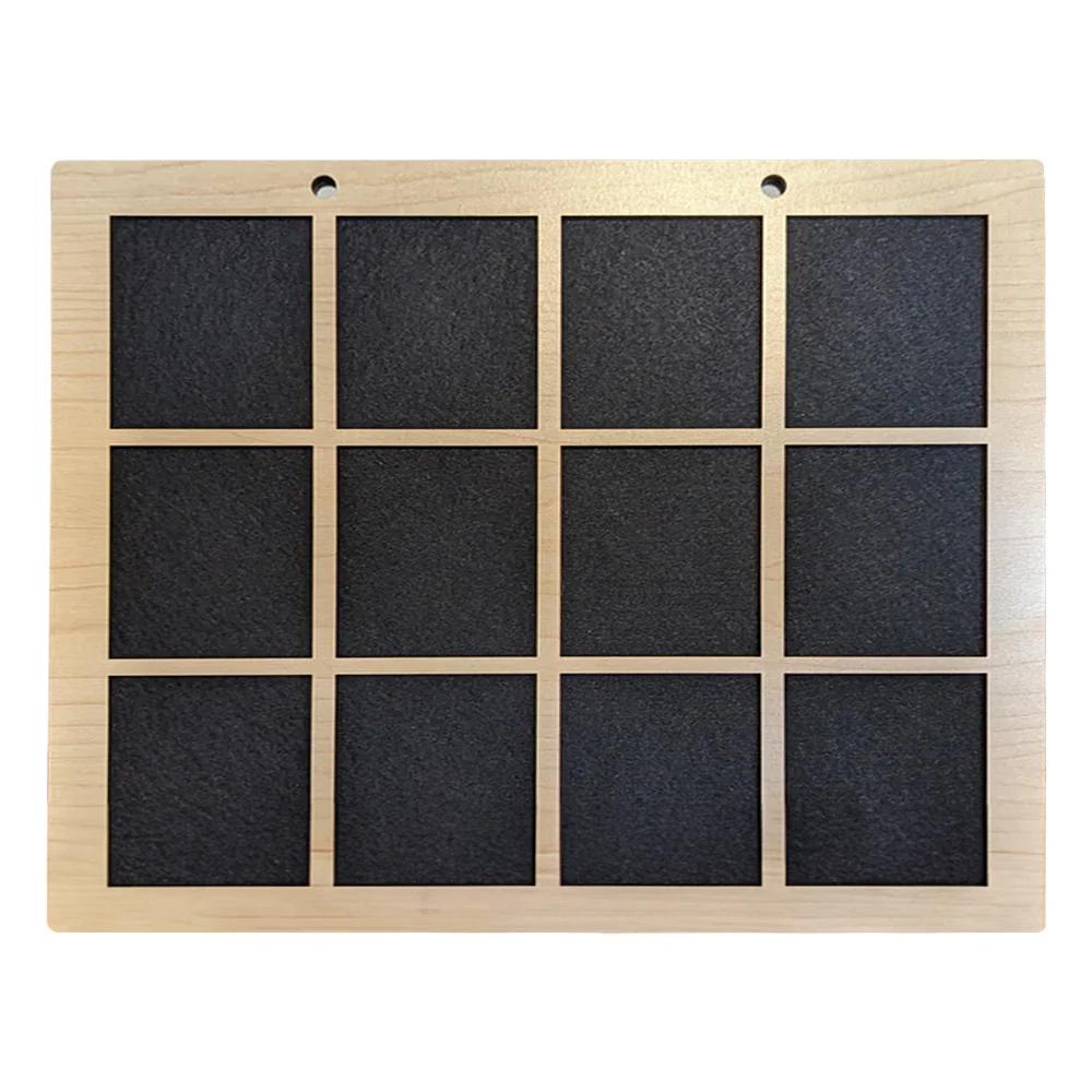 Enamel Pin Display (3" wide x 3" high Slots) Fits Standard Pins (Choose Color and Size) - Image 7