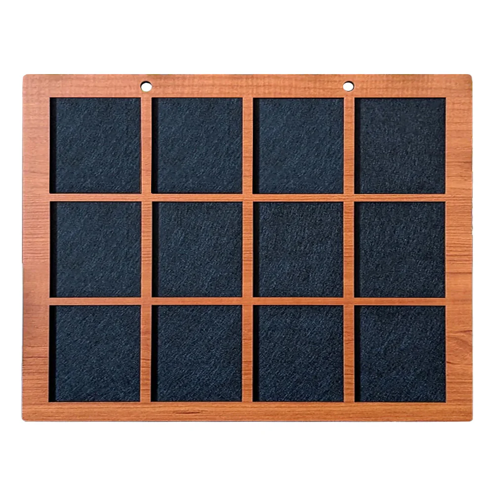 Enamel Pin Display (3" wide x 3" high Slots) Fits Standard Pins (Choose Color and Size) - Image 9