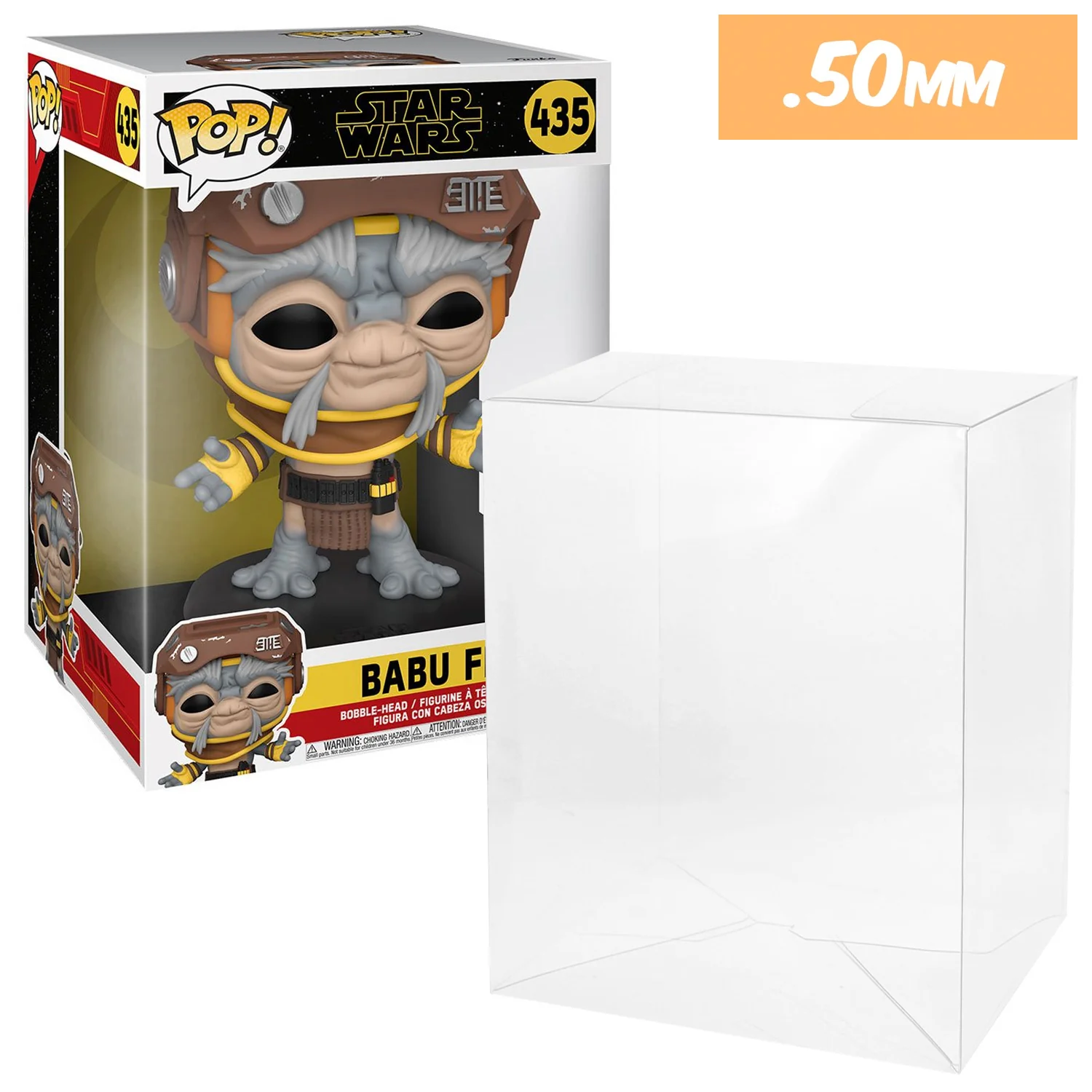 **REPLACED WITH 0.60MM** 10 INCH STANDARD Pop Protectors for JUMBO Funko (0.50mm thick, UV & Scratch Resistant) 12.875h x 8.75w x 8.25d - Image 12