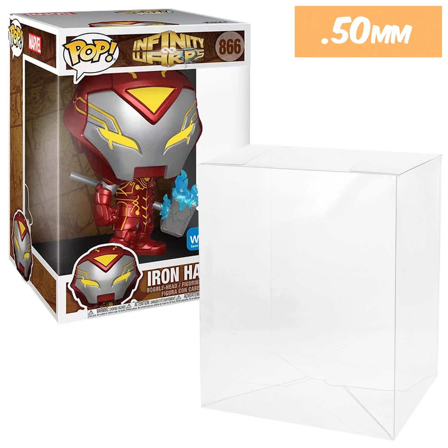 **REPLACED WITH 0.60MM** 10 INCH STANDARD Pop Protectors for JUMBO Funko (0.50mm thick, UV & Scratch Resistant) 12.875h x 8.75w x 8.25d - Image 13
