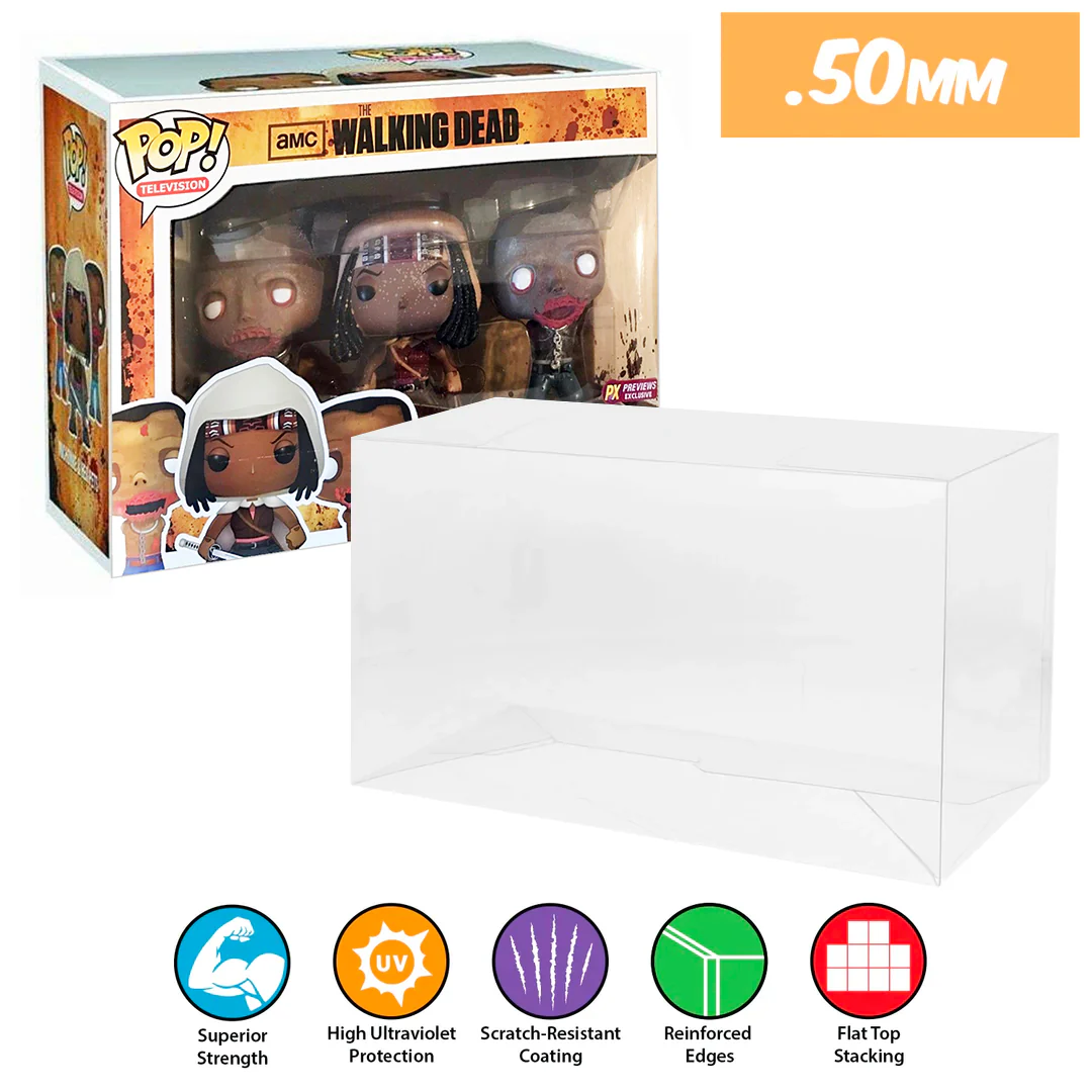 3 PACK LARGE OG Pop Protectors for Funko (0.50mm thick, UV & Scratch Resistant) 6.25h x 9w x 4.25d - Image 8