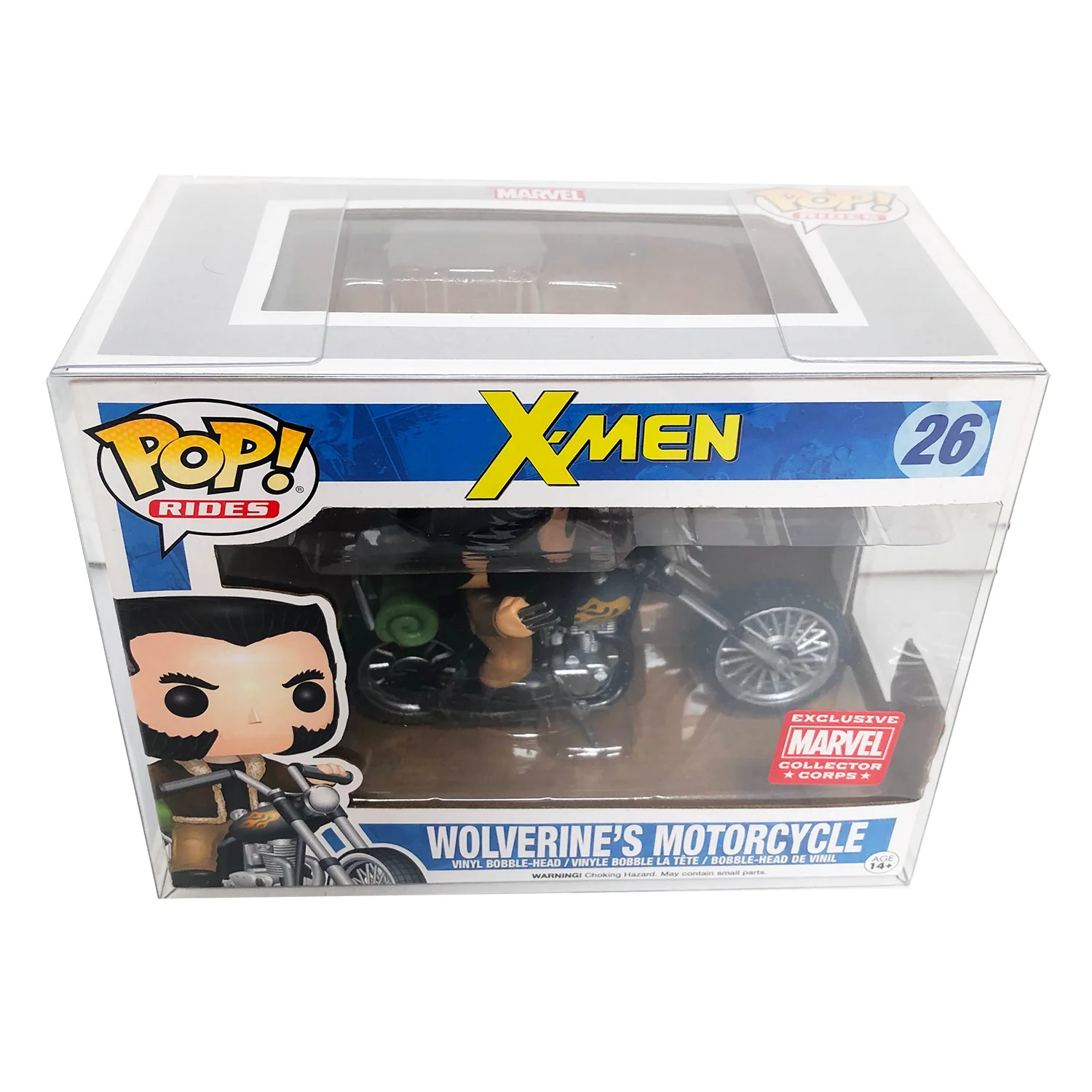 POP RIDES (MOTORCYCLE) Pop Protectors for Funko (0.50mm thick) 4.5h x 8.25w x 6.5d - Image 9