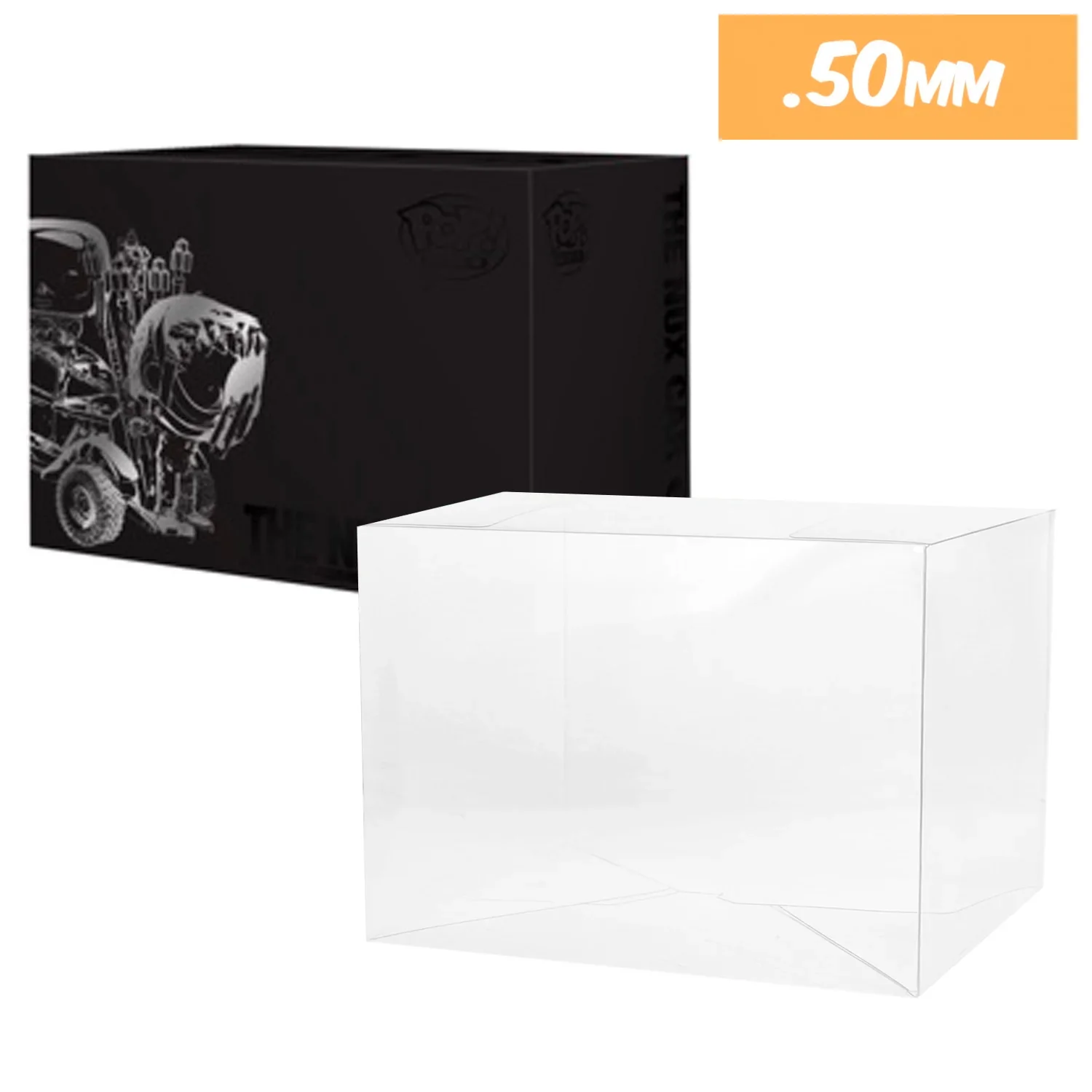 **REPLACED WITH 0.60MM** POP RIDES (LARGE) Pop Protectors for Funko (0.50mm thick, UV & Scratch Resistant) 7.25h x 9.25w x 7d - Image 16