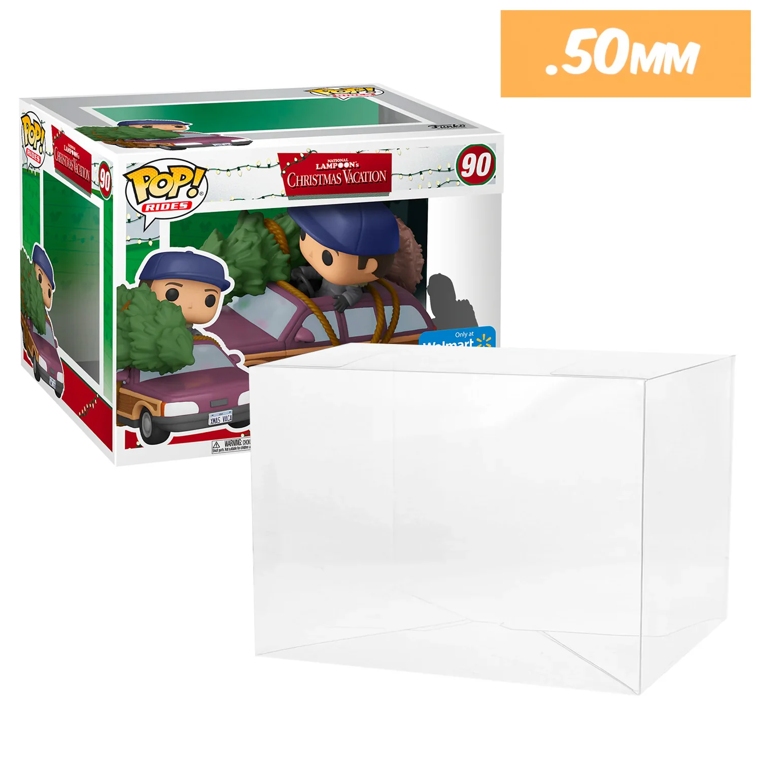 **REPLACED WITH 0.60MM** POP RIDES (LARGE) Pop Protectors for Funko (0.50mm thick, UV & Scratch Resistant) 7.25h x 9.25w x 7d - Image 19