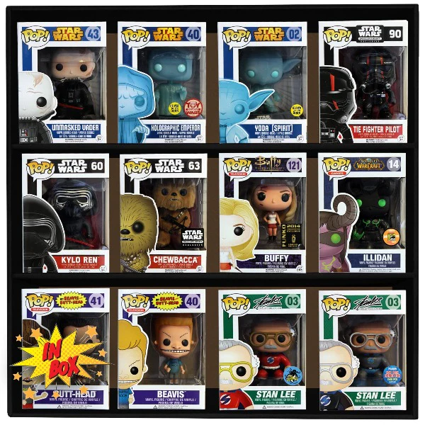 CLASSIC - Display Case for Funko Pops, Wall Mountable & Stackable Toy Shelf (Cardboard) - Image 16