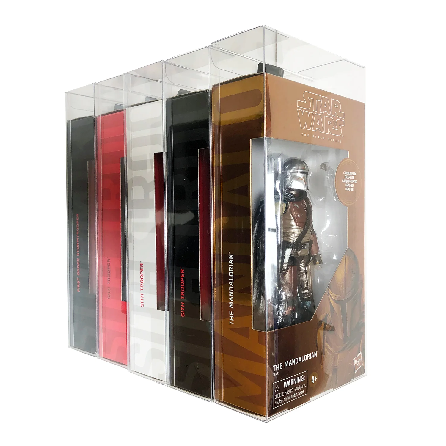 STAR WARS BLACK SERIES Protectors for Action Figures (0.50mm thick) 10.25h x 5w x 2d - Image 4