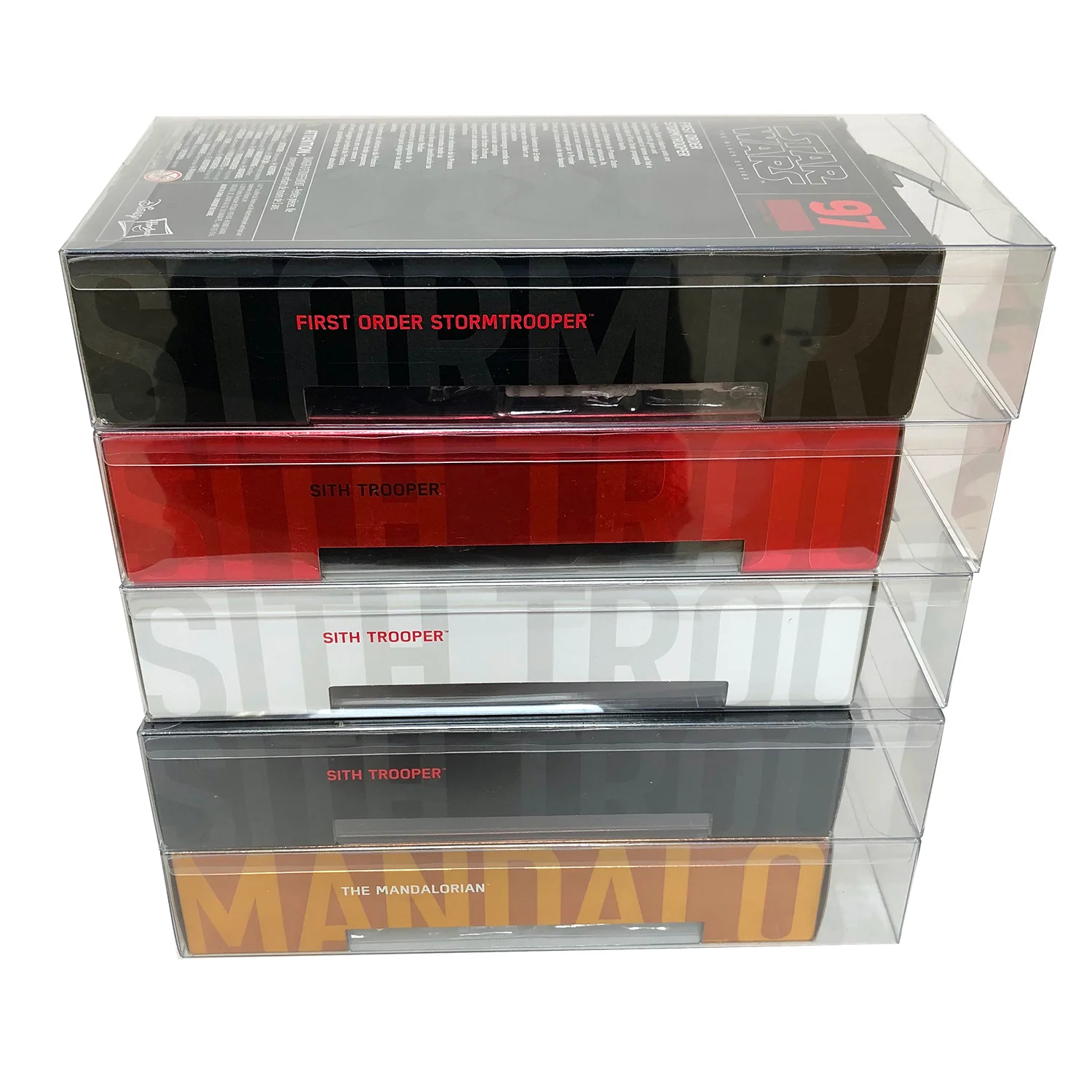 STAR WARS BLACK SERIES Protectors for Action Figures (0.50mm thick) 10.25h x 5w x 2d - Image 5