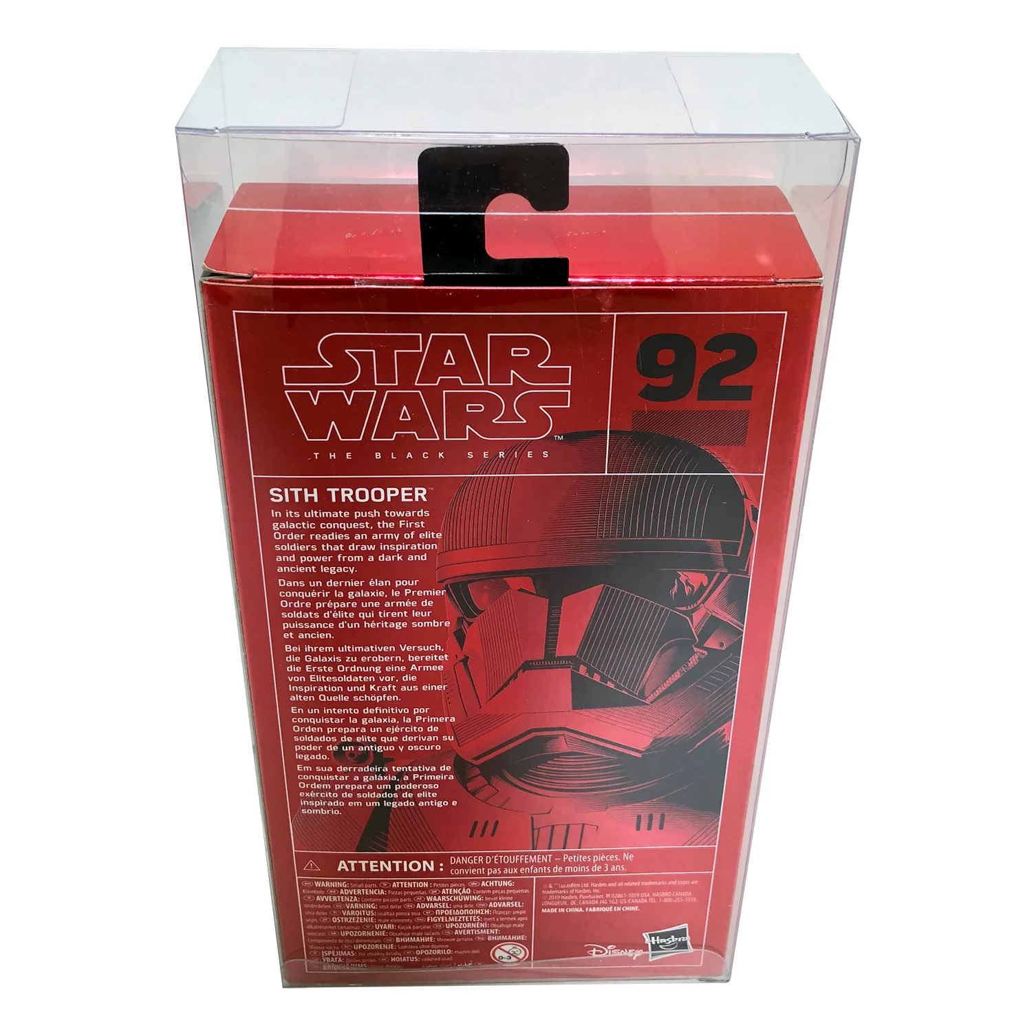 STAR WARS BLACK SERIES Protectors for Action Figures (0.50mm thick) 10.25h x 5w x 2d - Image 7