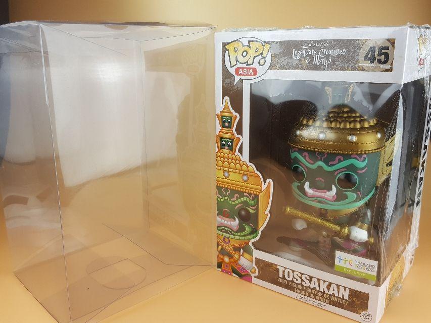 TOSSAKAN Pop Asia Pop Protectors for Funko (0.50mm thick) 10h x 5.5w x 6.5d - Image 5