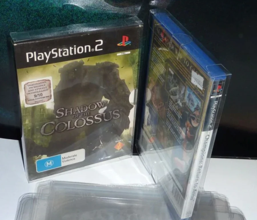 Plastic Protector for DVD, GAME CUBE, Wii, Wii U, XBOX, XBOX 360, PS2 Video Game Box (0.50mm thick, UV & Scratch Resistant) 7.375h x 4.625w x 0.5d - Image 5